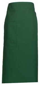 A406-4綠色腰帶半布圍裙60CM