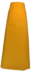 A405-8黃色腰帶半布加長圍裙85CM