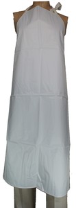 A701-1白色防水圍裙(魚裙)