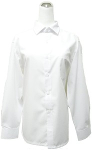 A212-1白男版尖領長袖襯衫