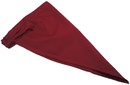 A302-4暗紅和風鬆緊帶三角巾(2)