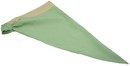 A302-16(2)淺綠配米黃和風鬆緊帶三角巾