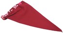 A302-14(2)暗紅配紅櫻花和風鬆緊帶三角巾