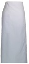 A406白色腰帶半布圍裙60CM(黑.白.藍另有B級圍裙)