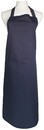 A502-1藍色布方角單袋圍裙(伸縮帶)