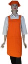 A606-8橘色大日式四袋布圍裙