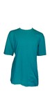 P009-04湖綠色薄純棉圓領T恤