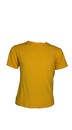 P0010-11黃色厚純棉圓領T恤(P0011長袖)