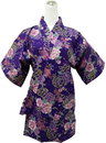 Z214紫色花日本服